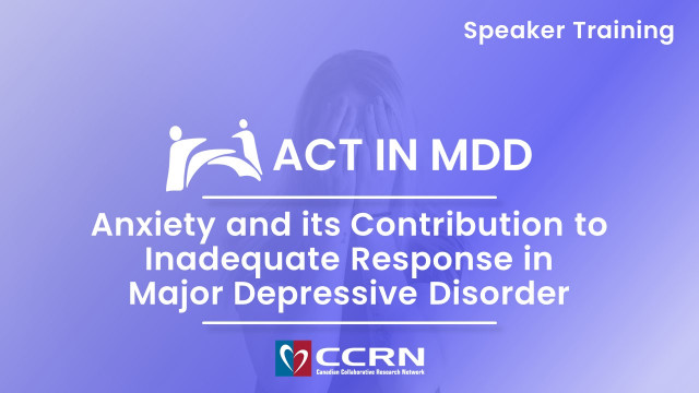 ACT in MDD - speaker training