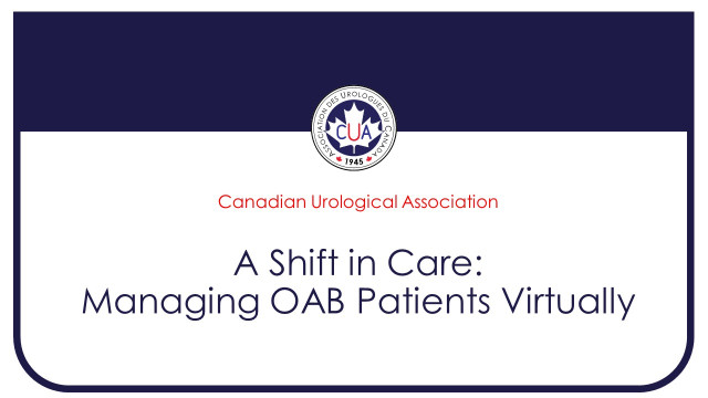 A Shift in Care: Managing OAB Patients Virtually
